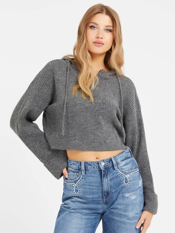 GUESS Sweatshirt in Grey: front