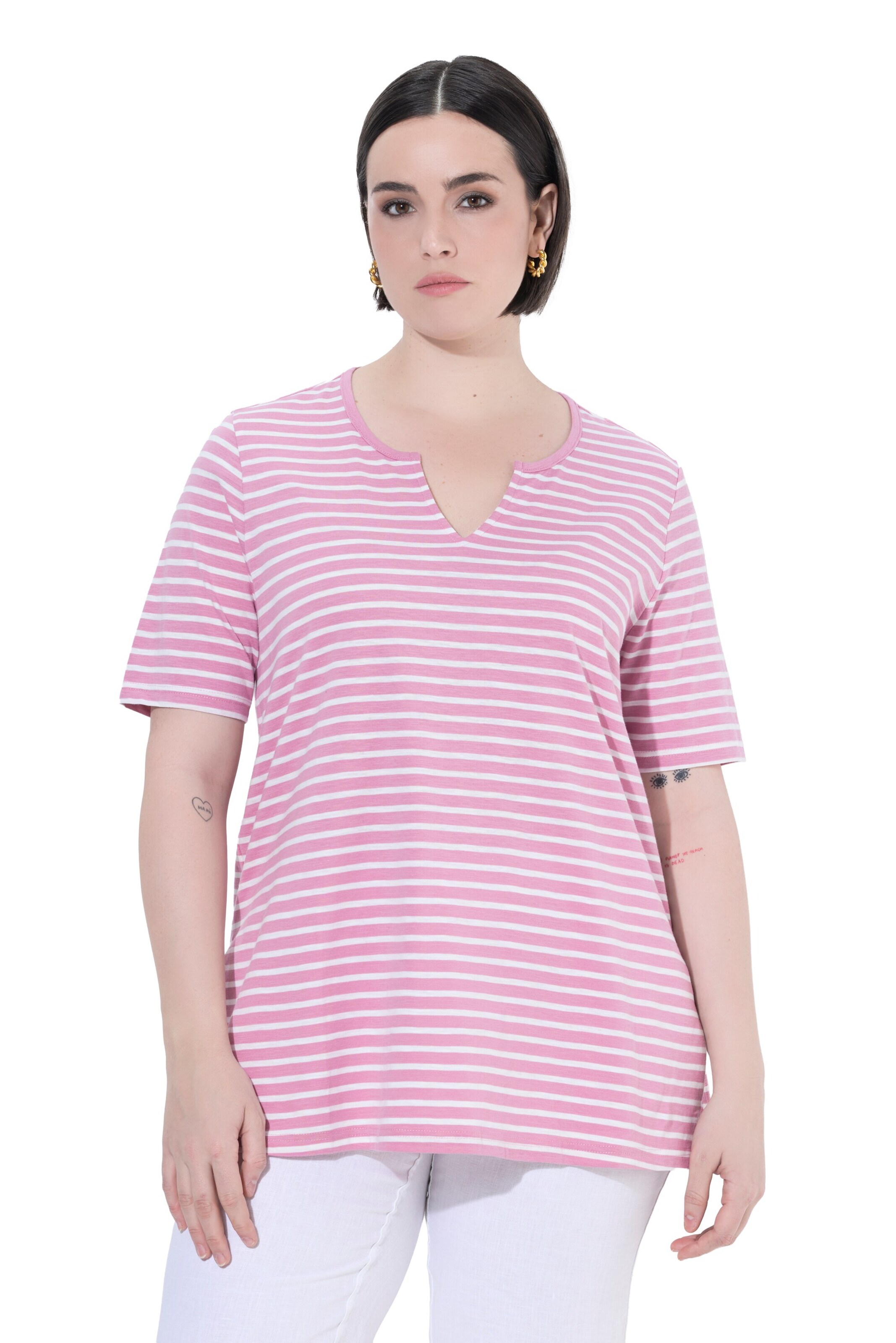 Ulla Popken Shirt in Pink: front