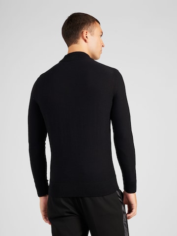 BOSS Sweter 'Avac' w kolorze czarny