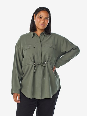 ZizziBluza 'Mdama' - zelena boja: prednji dio