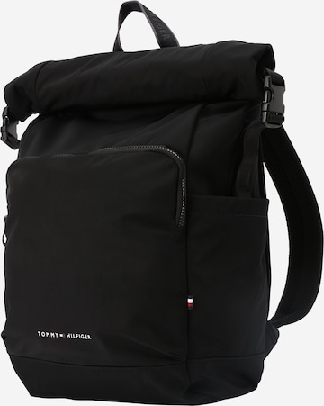 TOMMY HILFIGER Rucksack in Schwarz: predná strana