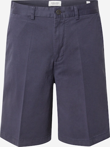 Pantalon chino 'JPSTBILL' JACK & JONES en bleu : devant