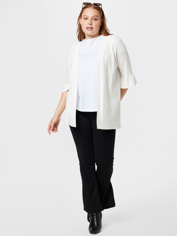 Persona by Marina Rinaldi Knit Cardigan 'MARA' in White