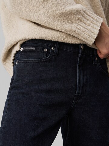 Calvin Klein Jeans Úzky strih Džínsy - Čierna
