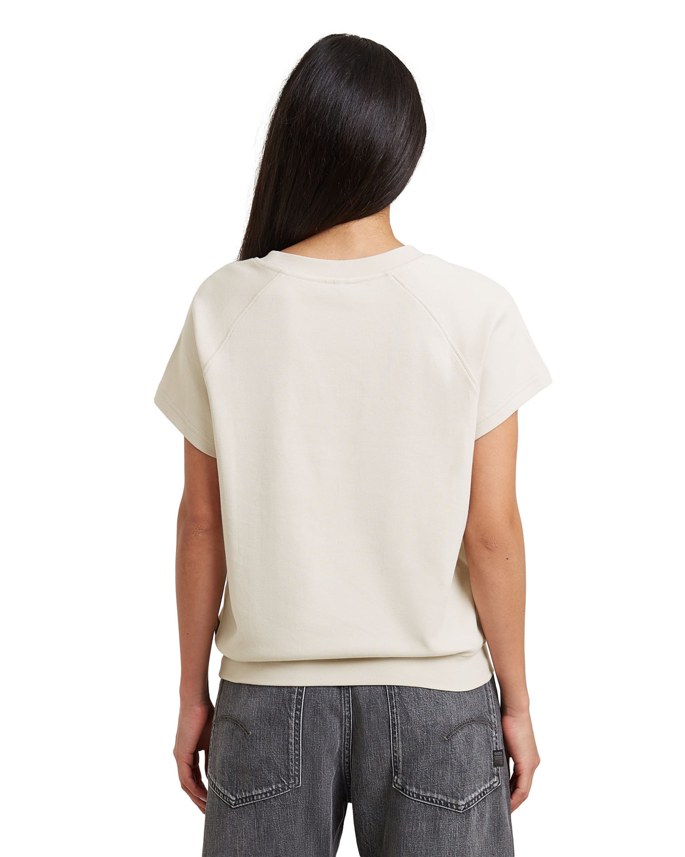 G-STAR Shirt 'Raglan T-Shirt' in White