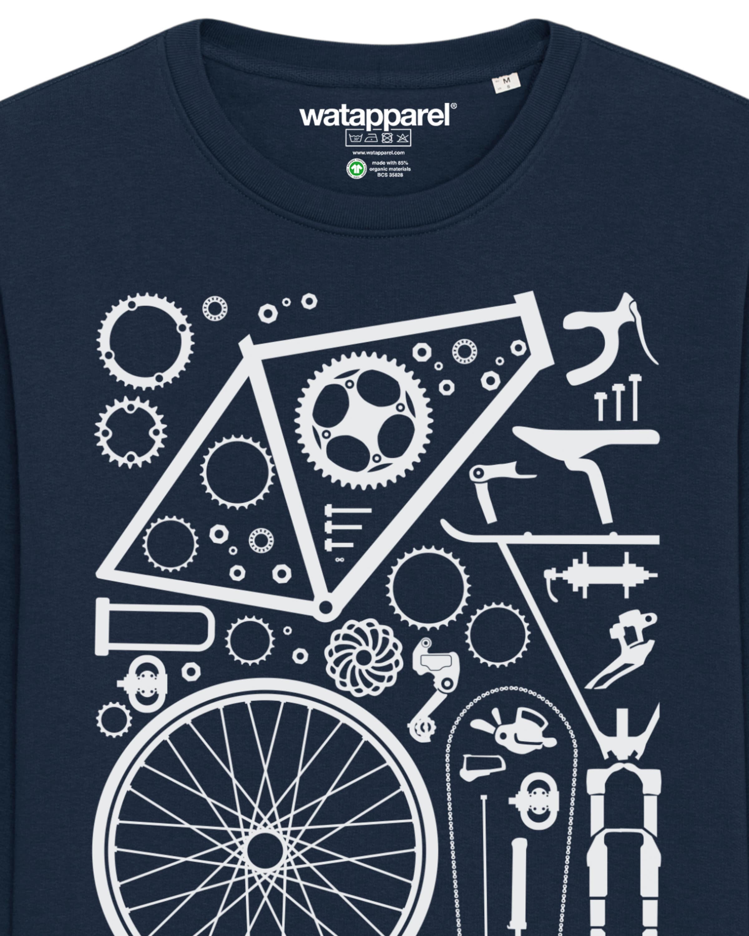 Watapparel Sweatshirt in Blauw