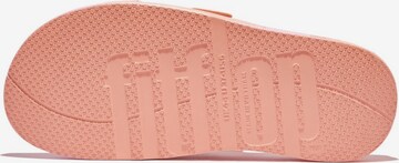 FitFlop T-Bar Sandals in Pink
