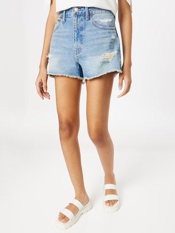 Regular Jeans de la Madewell pe albastru: față