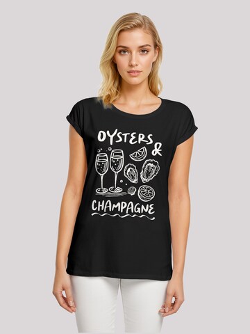 T-shirt F4NT4STIC en noir : devant