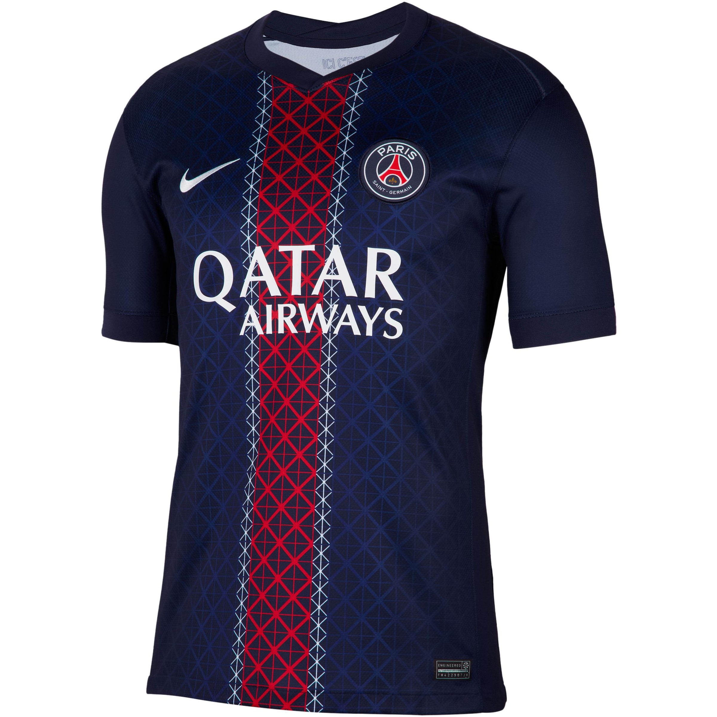 NIKE Trikot 'Paris Saint-Germain 25-26' in navy / rot / weiß, Produktansicht