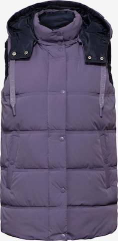 CECIL Weste in Lila: Vorderseite
