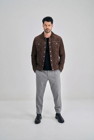 FREAKY NATION Between-season jacket ' Sandon-FN ' in Brown