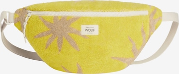 Wouf Fanny Pack 'Terry Towel' in Yellow: front