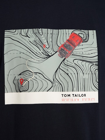 TOM TAILOR Shirt in Blue