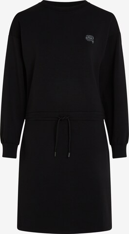 Robe Karl Lagerfeld en noir : devant