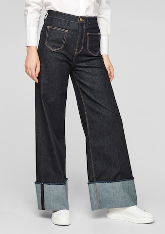 s.Oliver Wide Leg Jeans in Blau