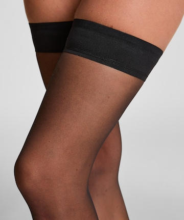 Hunkemöller Overknee socks 'Stay Ups 15 Denier Second Skin' in Black