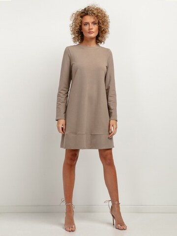 TESSITA Kleid‌‌‌‌‌‌‌‌‌‌ in Braun: Vorderseite
