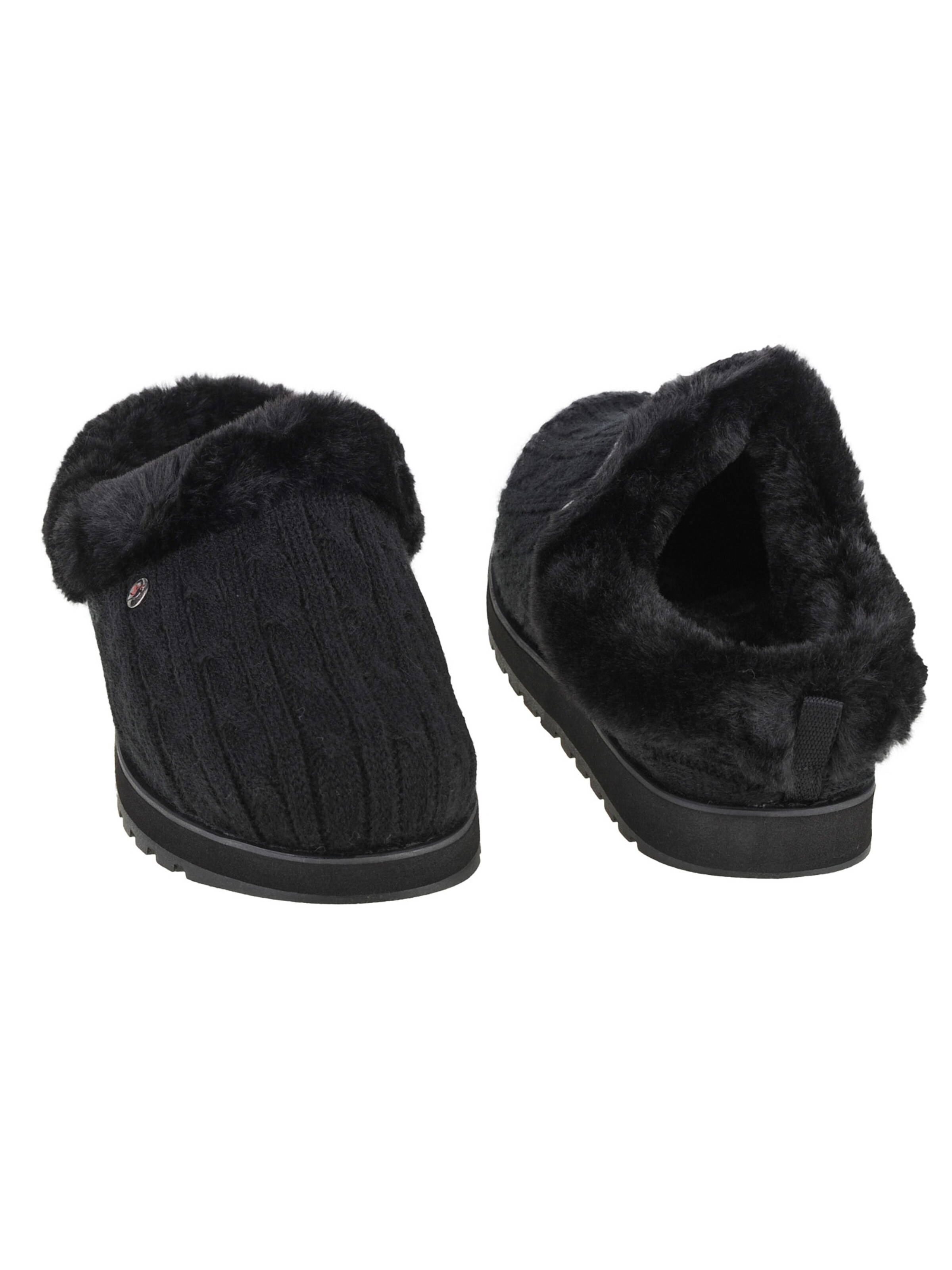 SKECHERS Hausschuh 'Skechers Keepsakes - Ice Angel'‌‌‌‌‌‌‌‌‌‌ in Schwarz