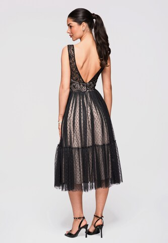 Robe de soirée Ombre en noir