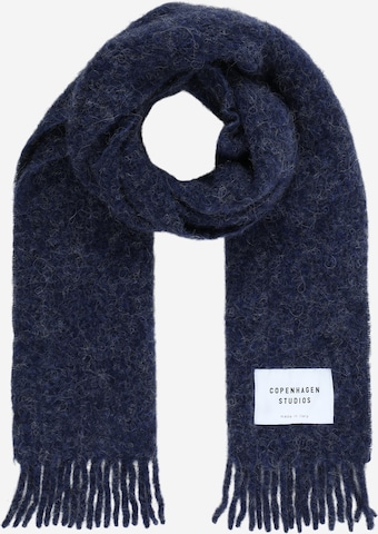 Copenhagen Scarf in Blue: front