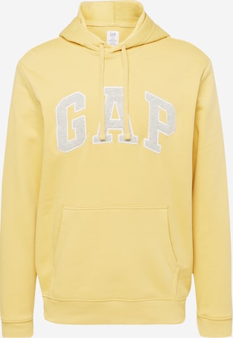 GAP Sweatshirt in Yellow: front