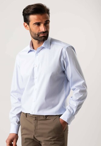 Black Label Shirt Regular Fit Businesshemd 'KENT' in Blau: predná strana