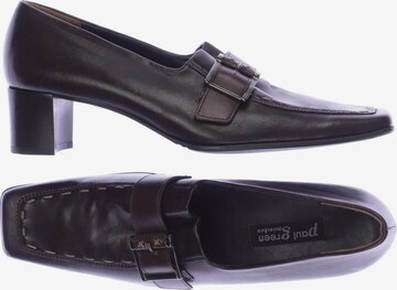 Paul Green Flats & Loafers in 39,5 in Brown: front