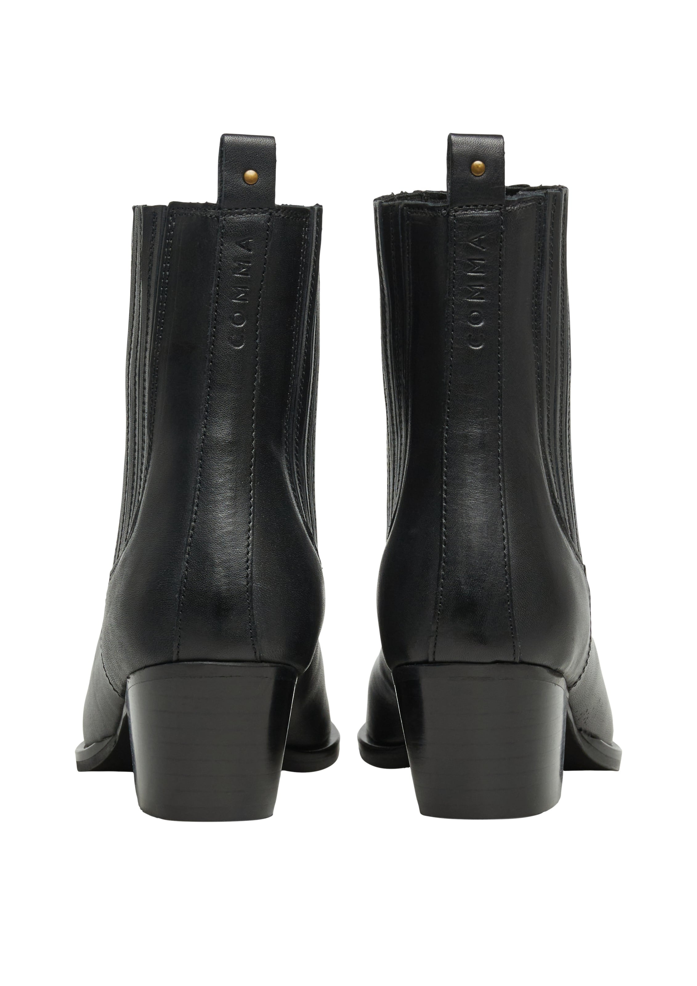 Chelsea Boots COMMA en noir