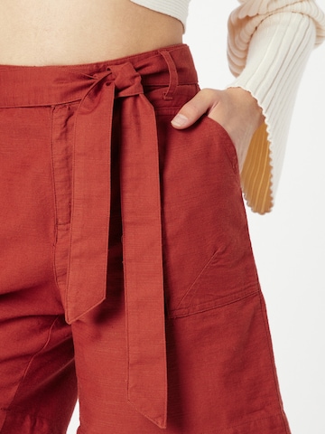 Maison 123 Regular Trousers 'LOU' in Red