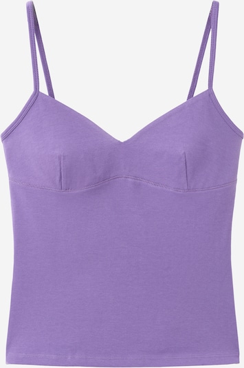 MANGO Top 'MIMI' veličine XS u ljubičasto plava, Pregled proizvoda
