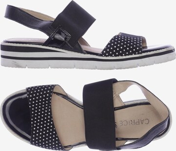 CAPRICE Sandalen 39 in Schwarz: predná strana