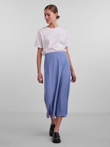 PIECES Rok 'Franan' in Blauw