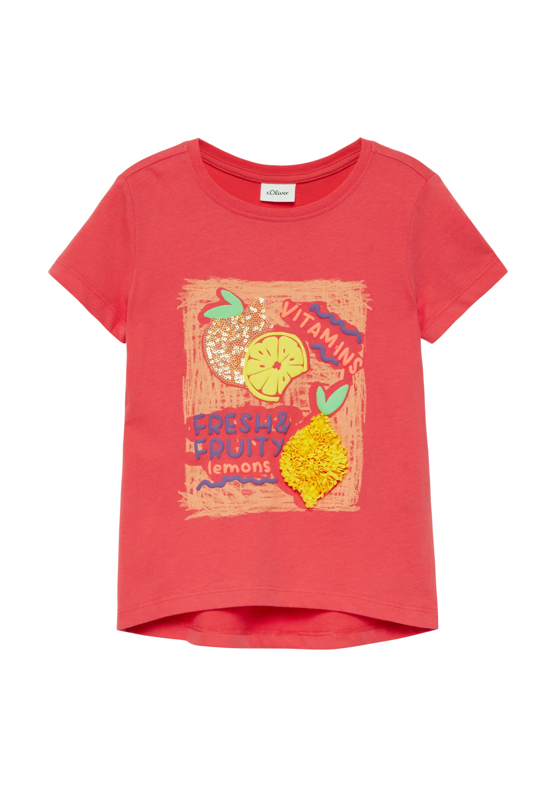 s.Oliver T-Shirt in Rot: Vorderseite