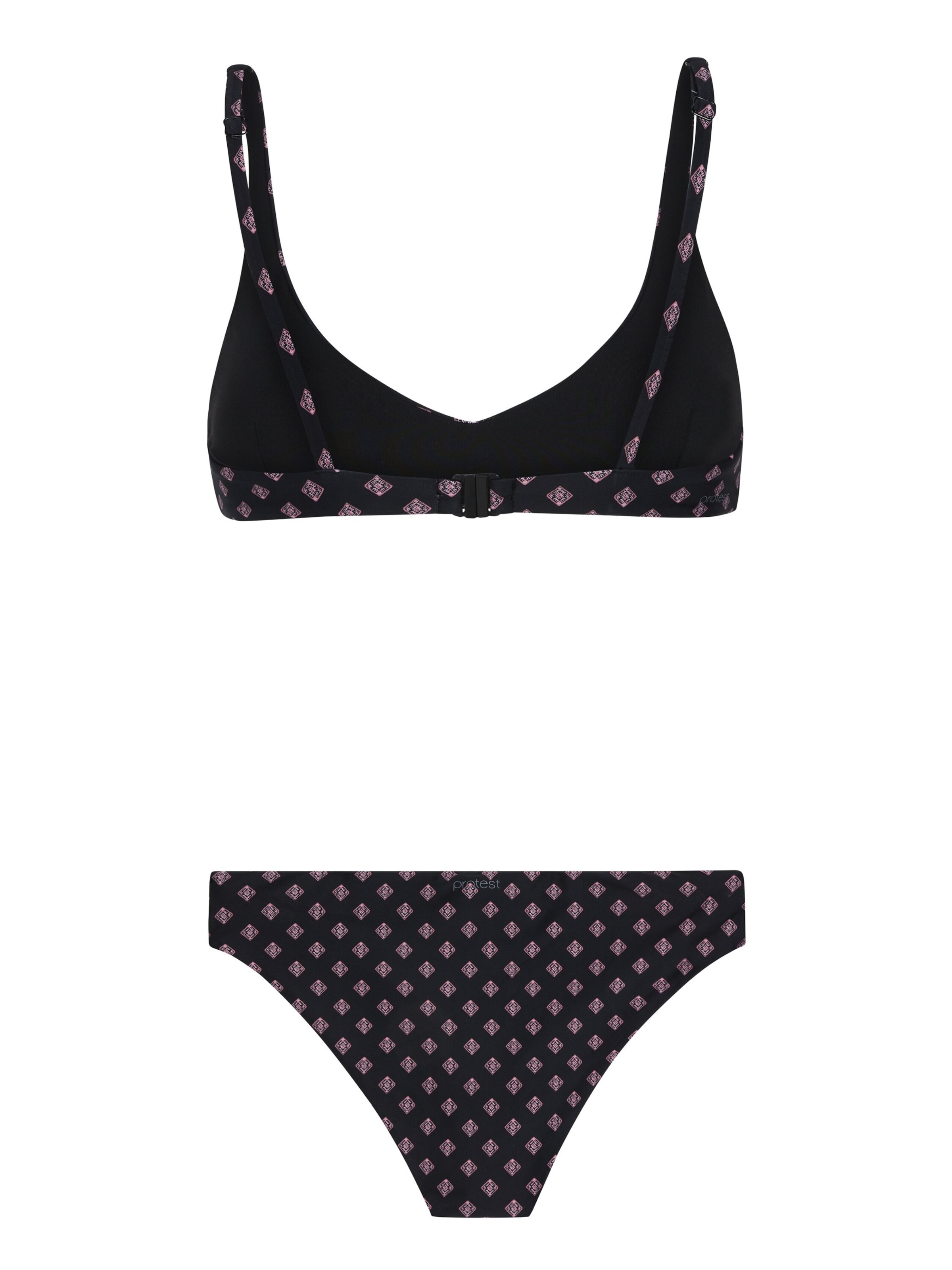 PROTEST Bustier Bikini 'PRTISA' in Schwarz