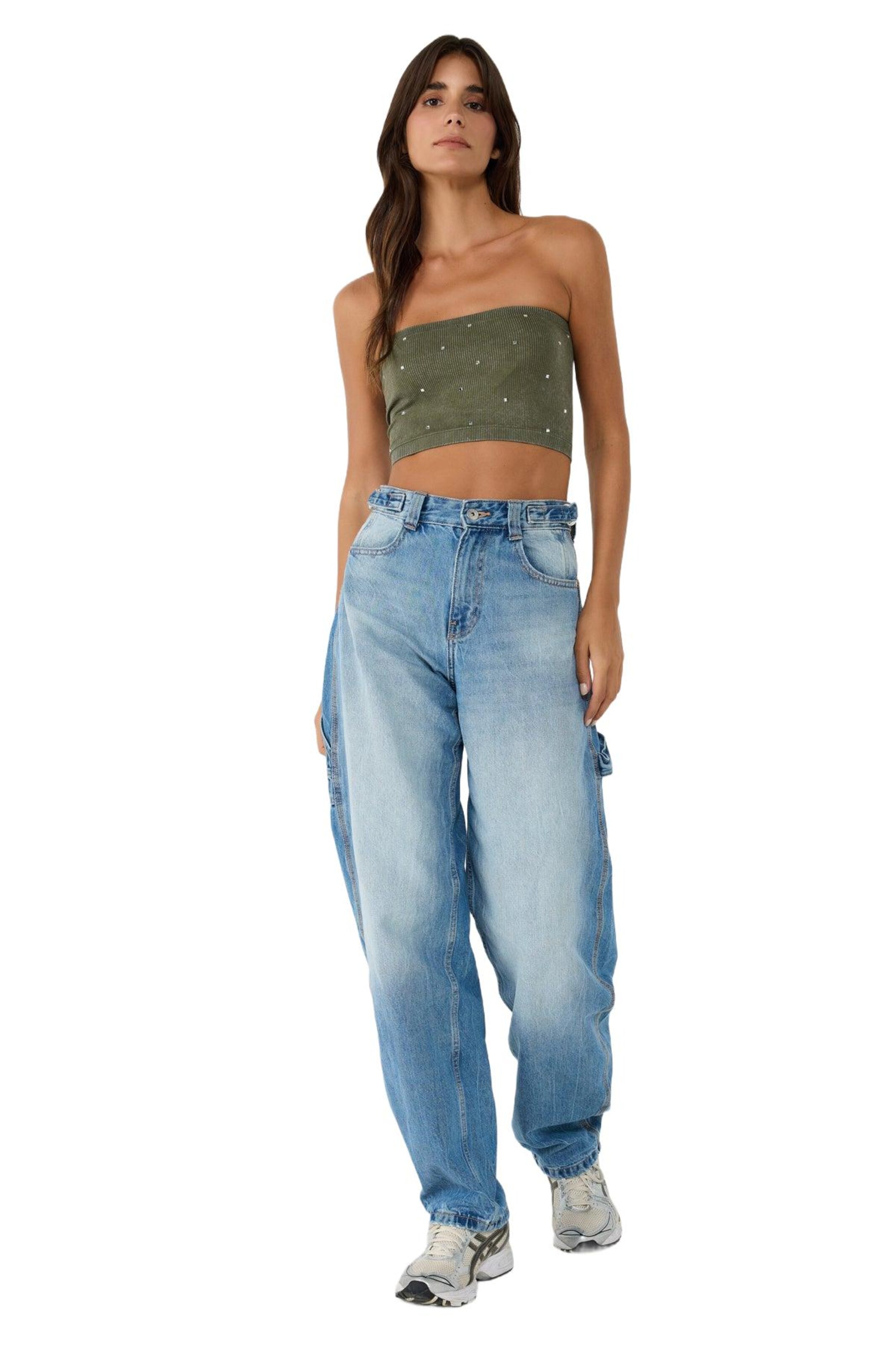 No Matter What Bustier BH in Groen