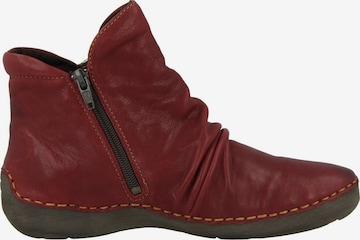 JOSEF SEIBEL Ankle Boots 'Fergey' in Red