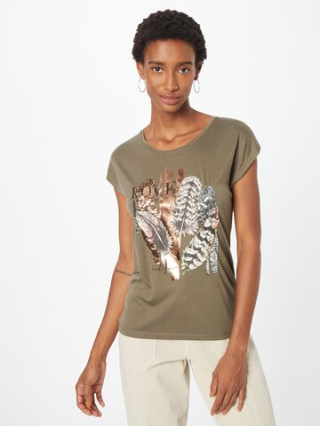 Tricou 'Marissa' de la Hailys pe verde: față
