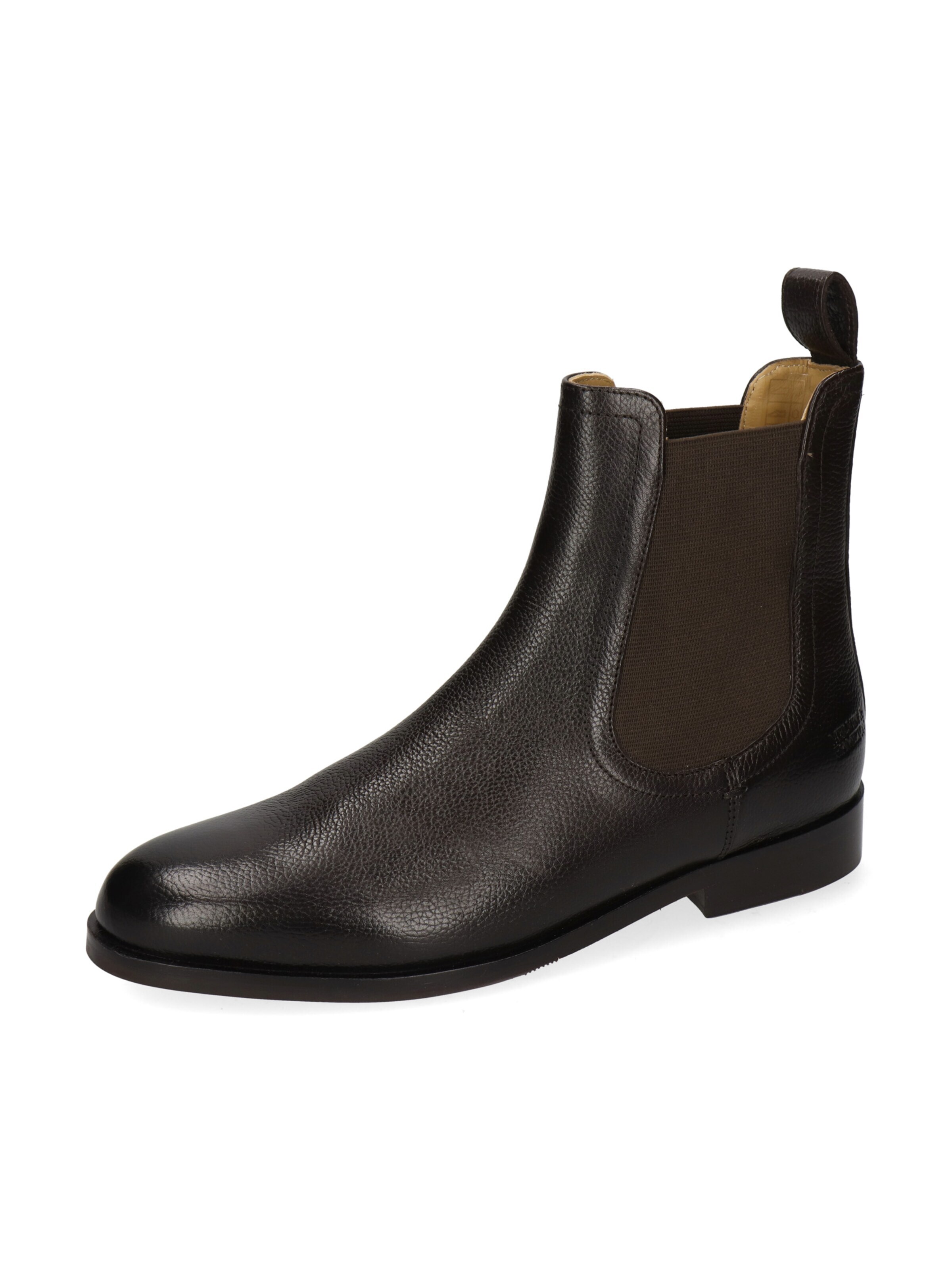 MELVIN & HAMILTON Chelsea Boots 'Susan 100' in Brown: front