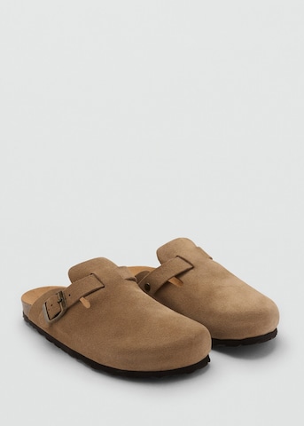 MANGO TEEN Mules 'Biot' in Beige