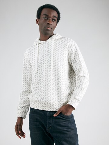 Sweat-shirt ARMANI EXCHANGE en blanc : devant
