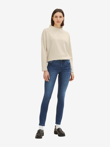 TOM TAILOR Skinny Jeans 'Alexa' in Blauw: voorkant