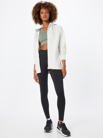 Hummel Sports sweat jacket in White