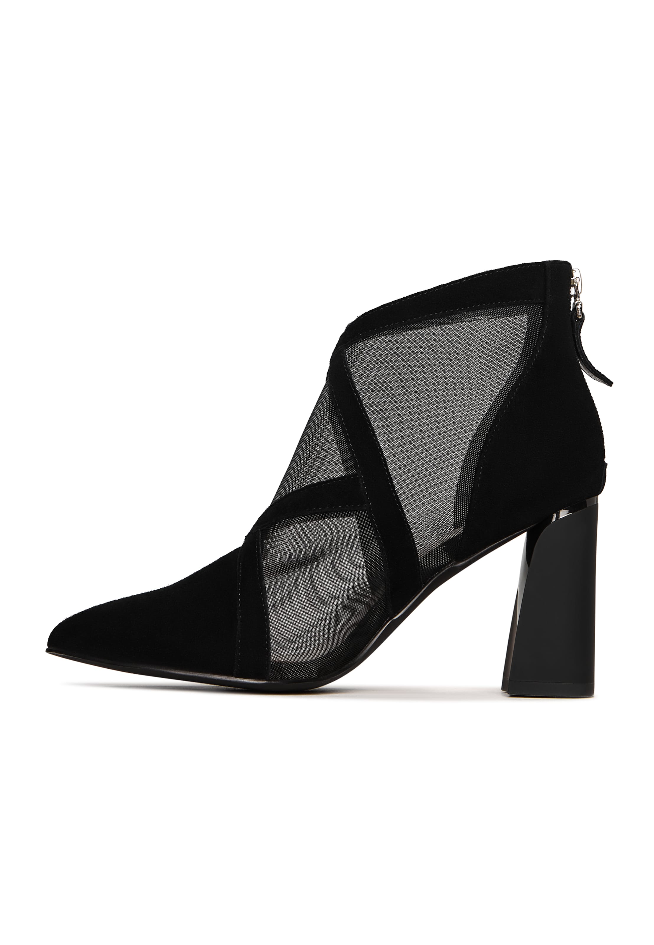 CESARE GASPARI Stiefelette in Schwarz: Vorderseite