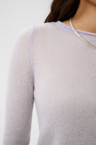 SAINT TROPEZ Sweter w kolorze fioletowy
