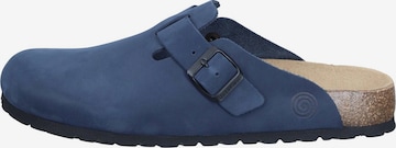 DR. BRINKMANN Clogs 'Nerpio' in Blauw: voorkant