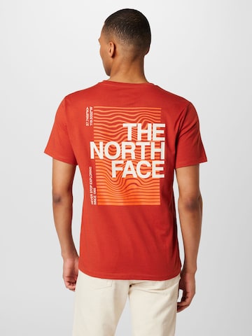 THE NORTH FACE Funksjonsskjorte 'FOUNDATION' i oransje