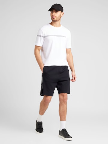 BOSS Green Regular Shorts 'Headlo 1' in Schwarz