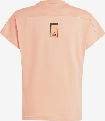 T-Shirt fonctionnel 'City Escape' ADIDAS SPORTSWEAR en orange
