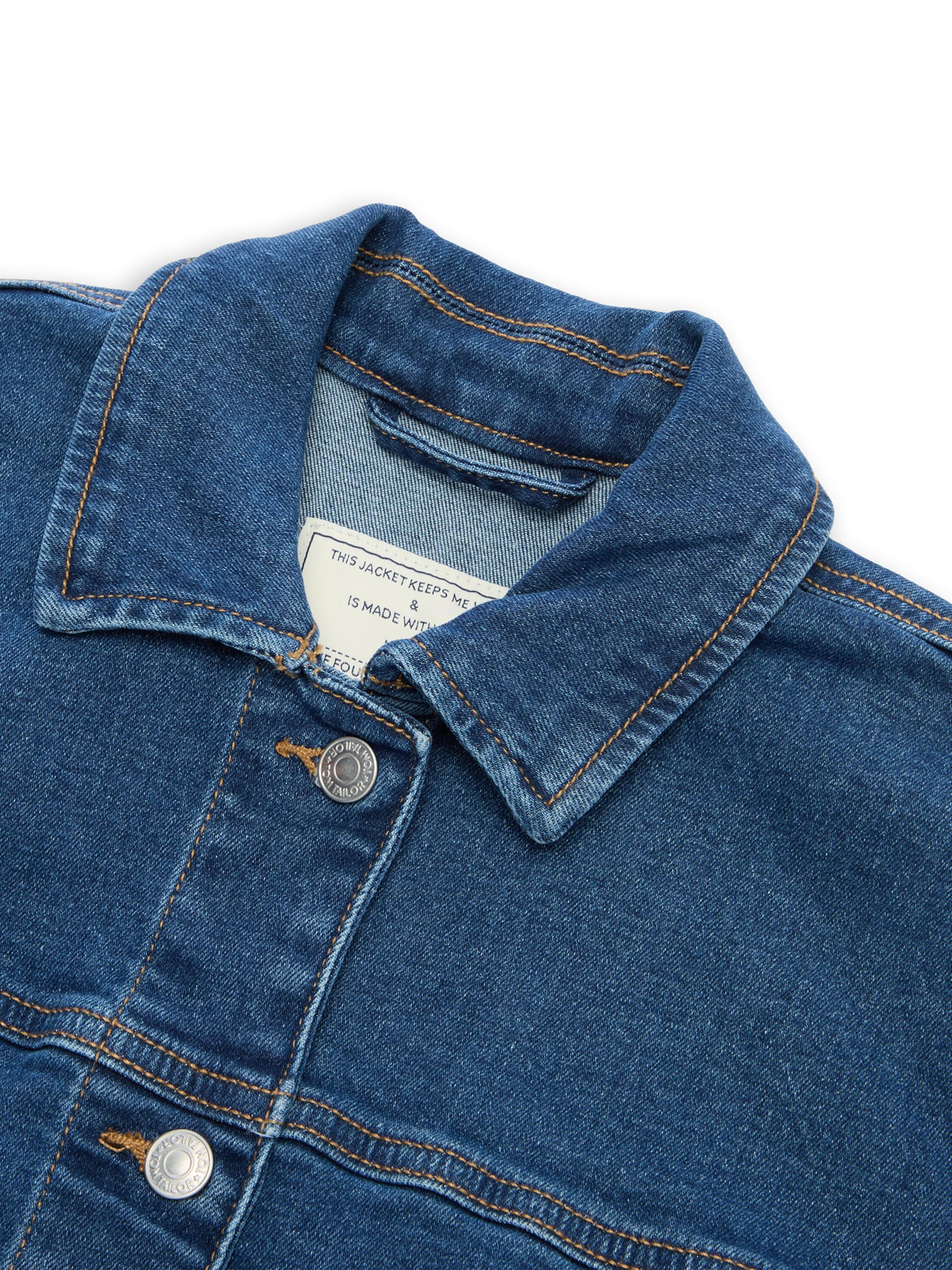 TOM TAILOR Přechodná bunda – modrá